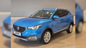 MG ZS Blue