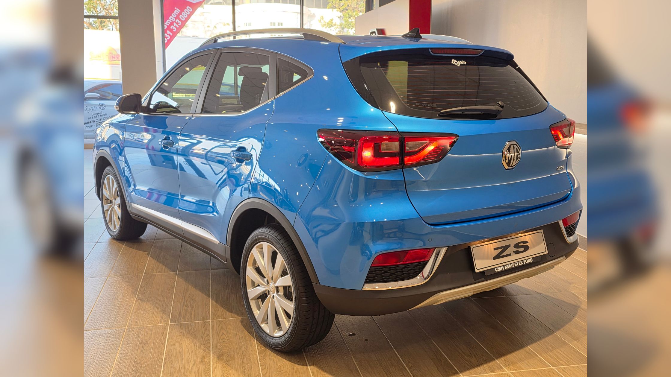 MG ZS Rear View